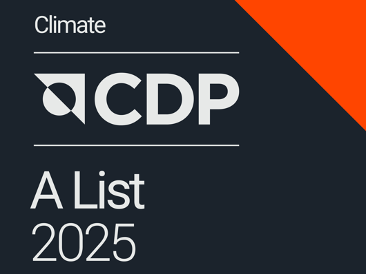 CDP Badges 2025 A List Climate