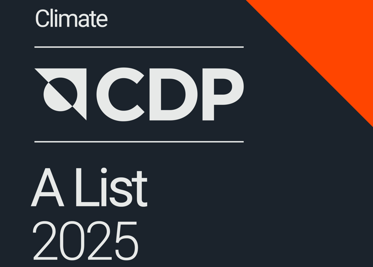 CDP Badges 2025 A List Climate
